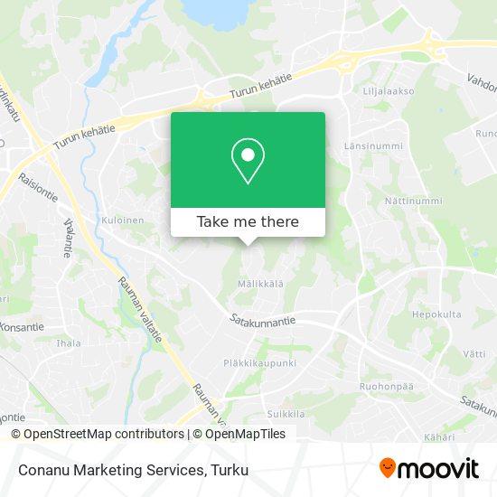 Conanu Marketing Services map