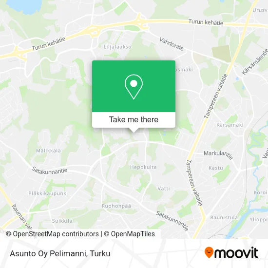 Asunto Oy Pelimanni map