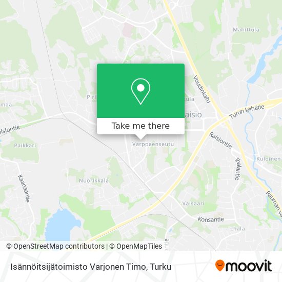 Isännöitsijätoimisto Varjonen Timo map