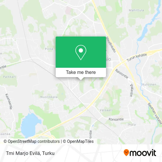 Tmi Marjo Evilä map