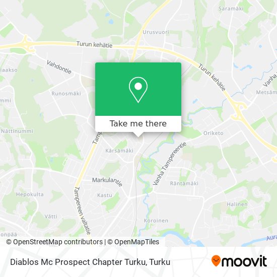 Diablos Mc Prospect Chapter Turku map