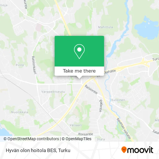 Hyvän olon hoitola BES map