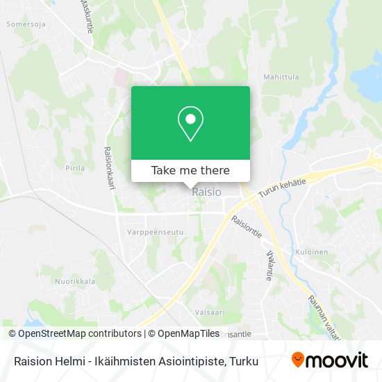 Raision Helmi - Ikäihmisten Asiointipiste map
