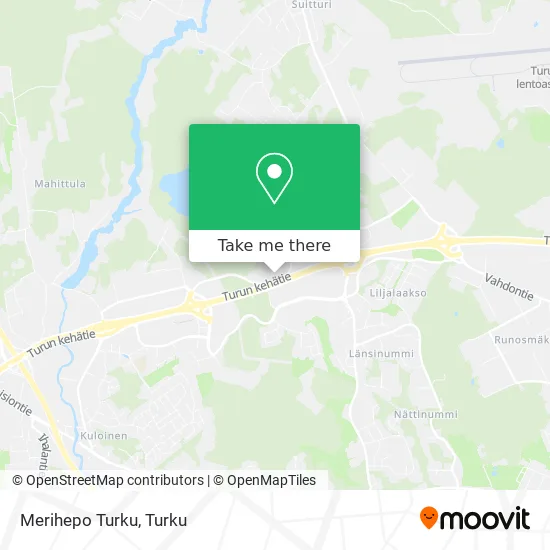 Merihepo Turku map