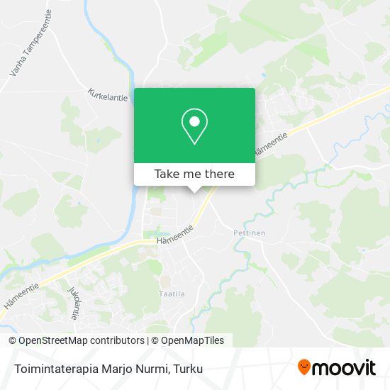 Toimintaterapia Marjo Nurmi map