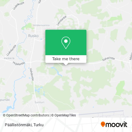 Päällistönmäki map