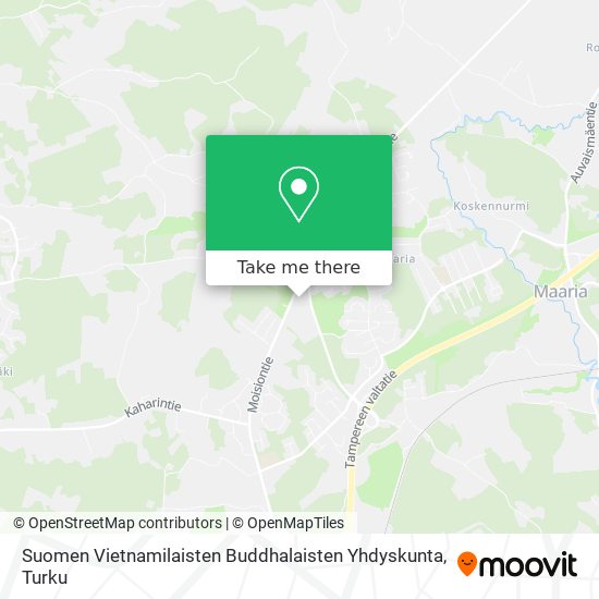 Suomen Vietnamilaisten Buddhalaisten Yhdyskunta map