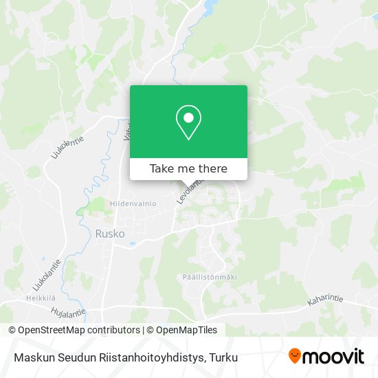 Maskun Seudun Riistanhoitoyhdistys map