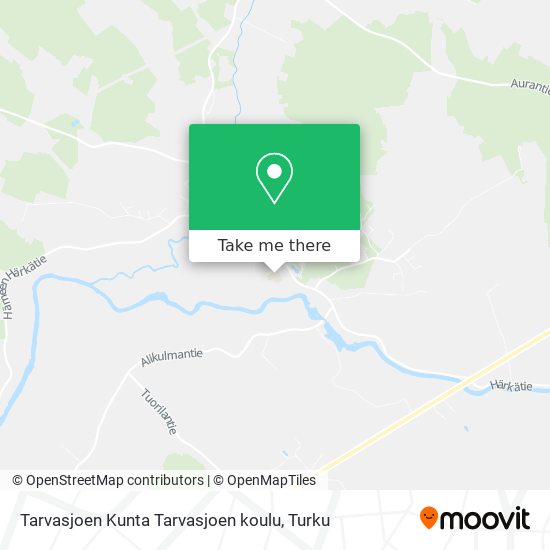 Tarvasjoen Kunta Tarvasjoen koulu map