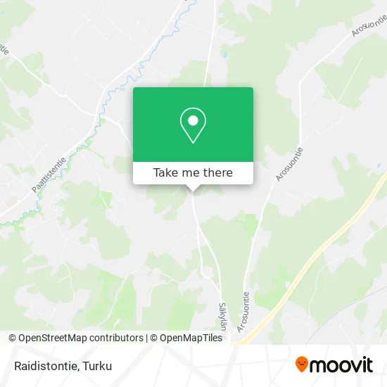 Raidistontie map