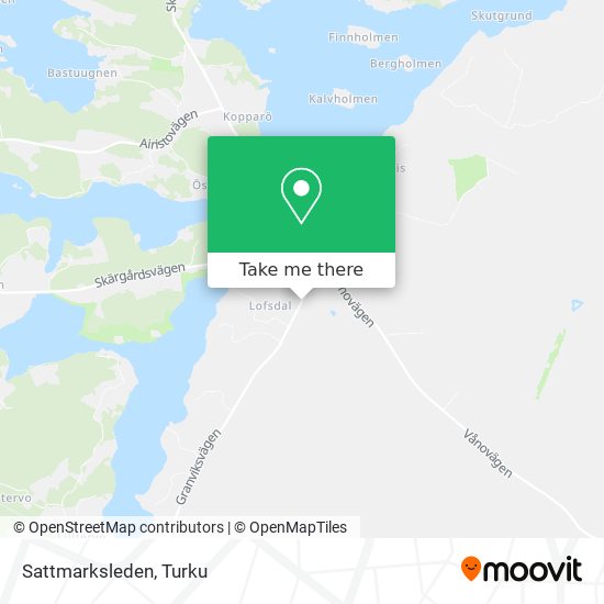 Sattmarksleden map