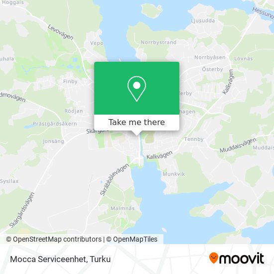 Mocca Serviceenhet map