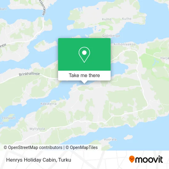 Henrys Holiday Cabin map