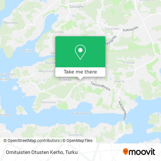 Omituisten Otusten Kerho map