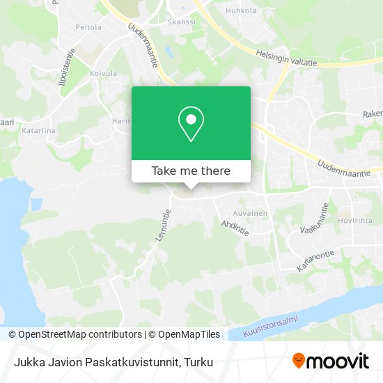 Jukka Javion Paskatkuvistunnit map