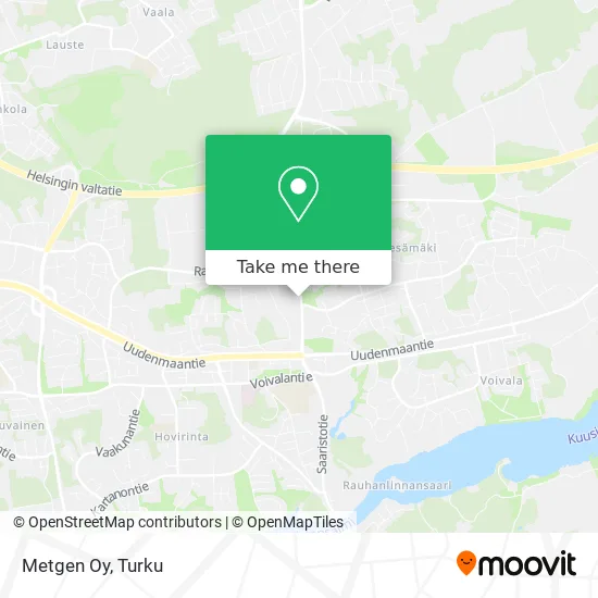 Metgen Oy map