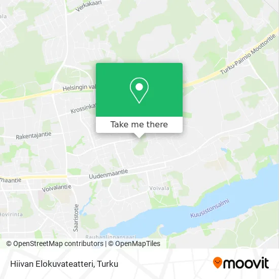 Hiivan Elokuvateatteri map