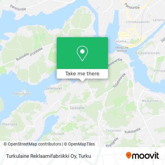 Turkulaine Reklaamifabriikki Oy map