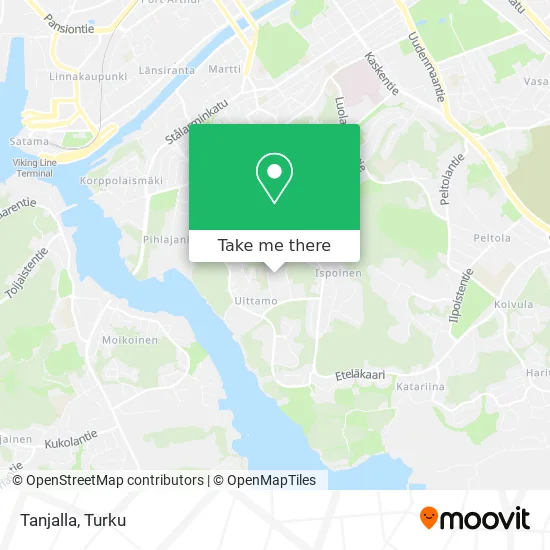 Tanjalla map