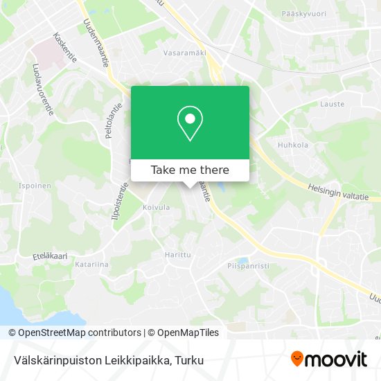Välskärinpuiston Leikkipaikka map