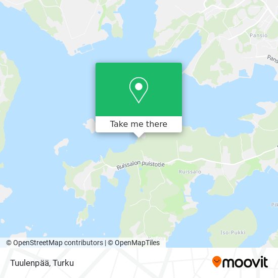 Tuulenpää map