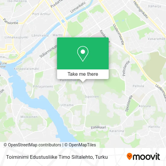 Toiminimi Edustusliike Timo Siltalehto map