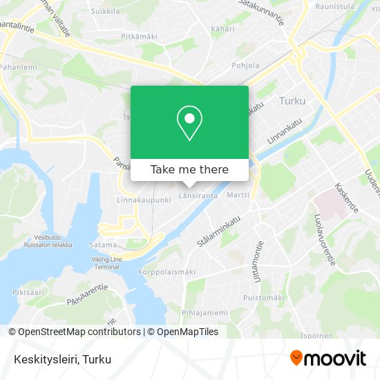 How to get to Keskitysleiri in Turku by Bus?