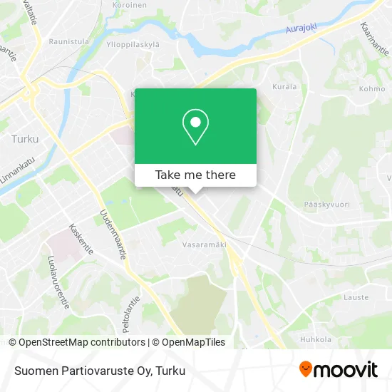 Suomen Partiovaruste Oy map