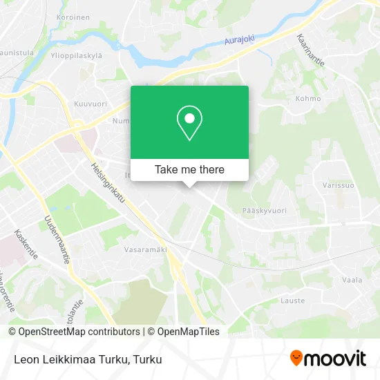 Leon Leikkimaa Turku map