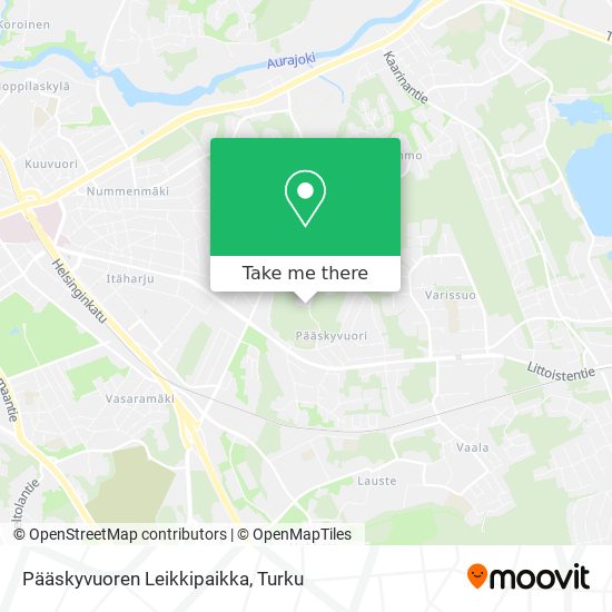 Pääskyvuoren Leikkipaikka map