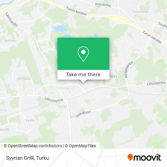 Syyrian Grilli map