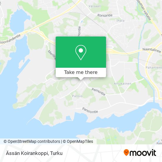 Ässän Koirankoppi map