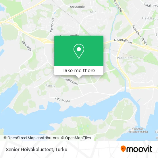 Senior Hoivakalusteet map