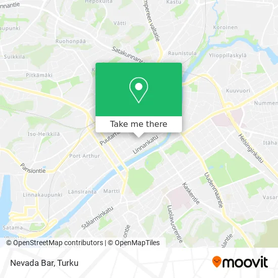 Nevada Bar map
