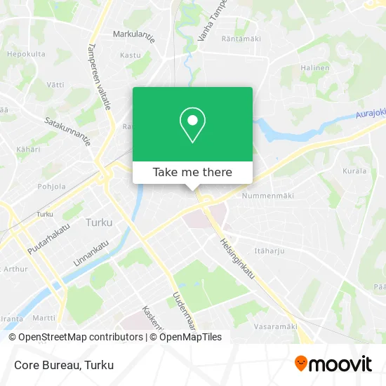 Core Bureau map