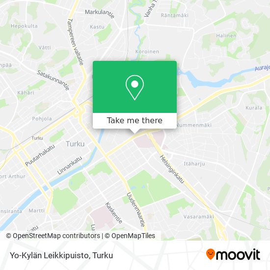 Yo-Kylän Leikkipuisto map