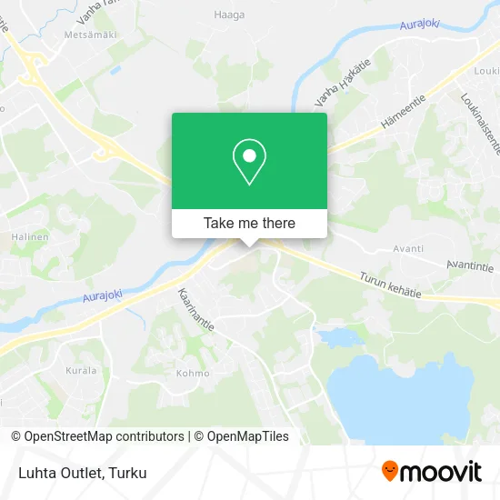 Luhta Outlet map