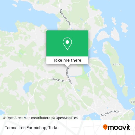 Tamsaaren Farmishop map