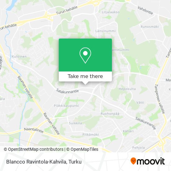 How to get to Blancco Ravintola-Kahvila in Turku by Bus?