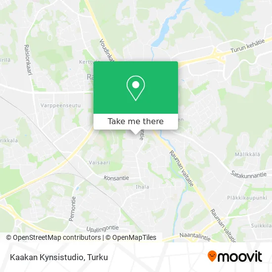 Kaakan Kynsistudio map