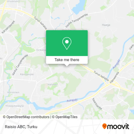 Raisio ABC map