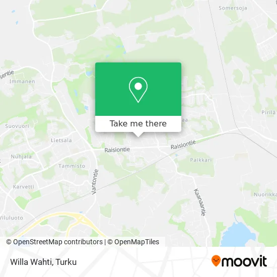 Willa Wahti map