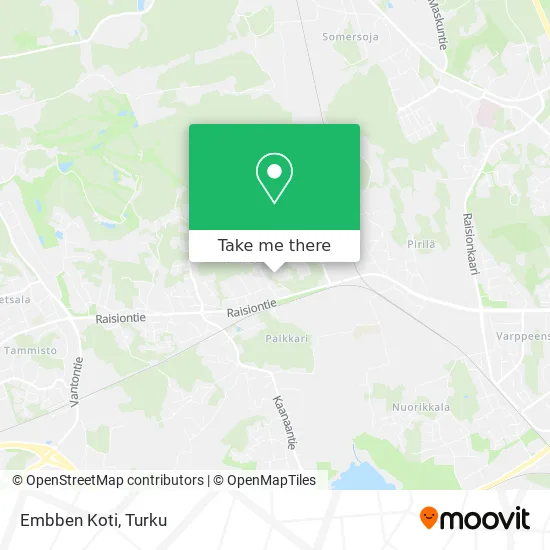 Embben Home map