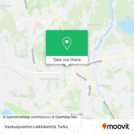 Keskuspuiston Leikkikenttä map