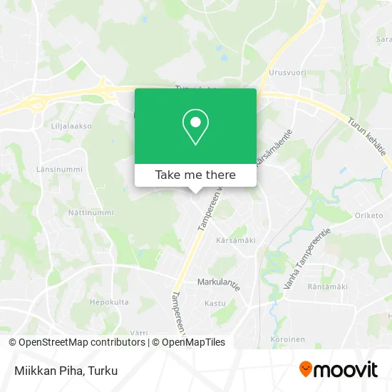 Miikkan Piha map