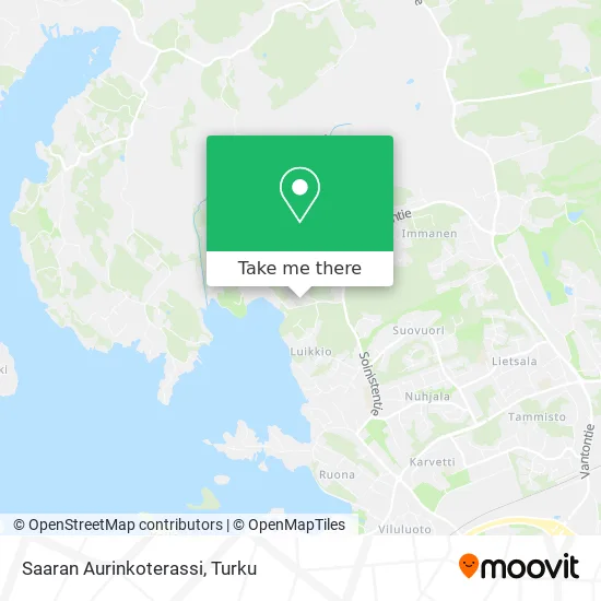 Saaran Aurinkoterassi map