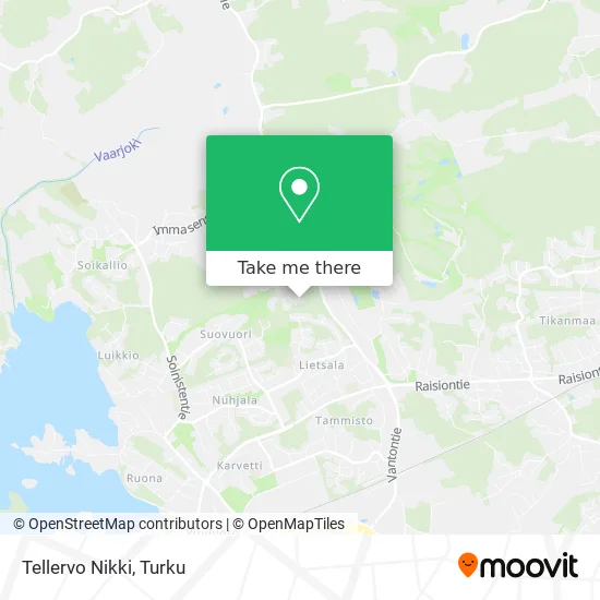 Tellervo Nikki map