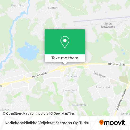 Kodinkoneklinikka Veljekset Stenroos Oy map