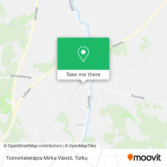 Toimintaterapia Mirka Väistö map