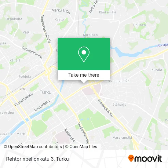 Rehtorinpellonkatu 3 map